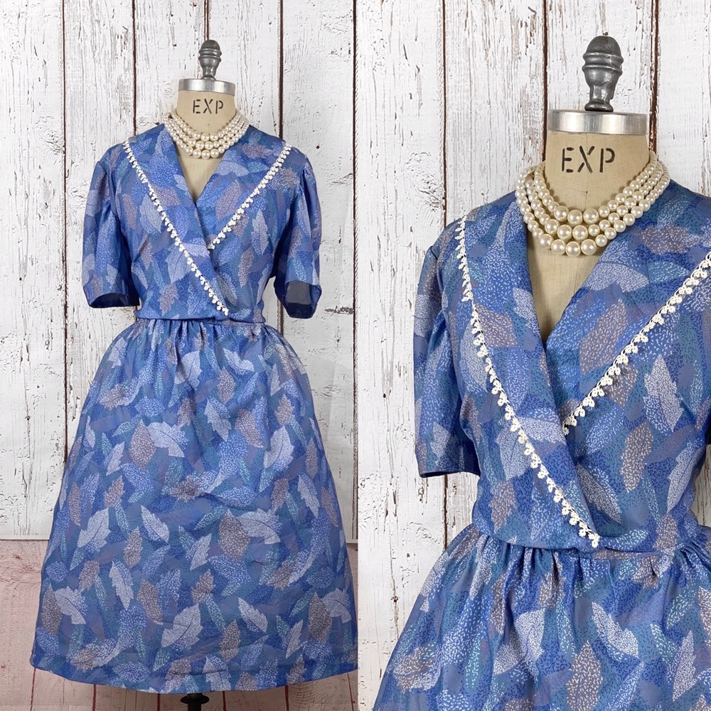 Plus size vintage dress